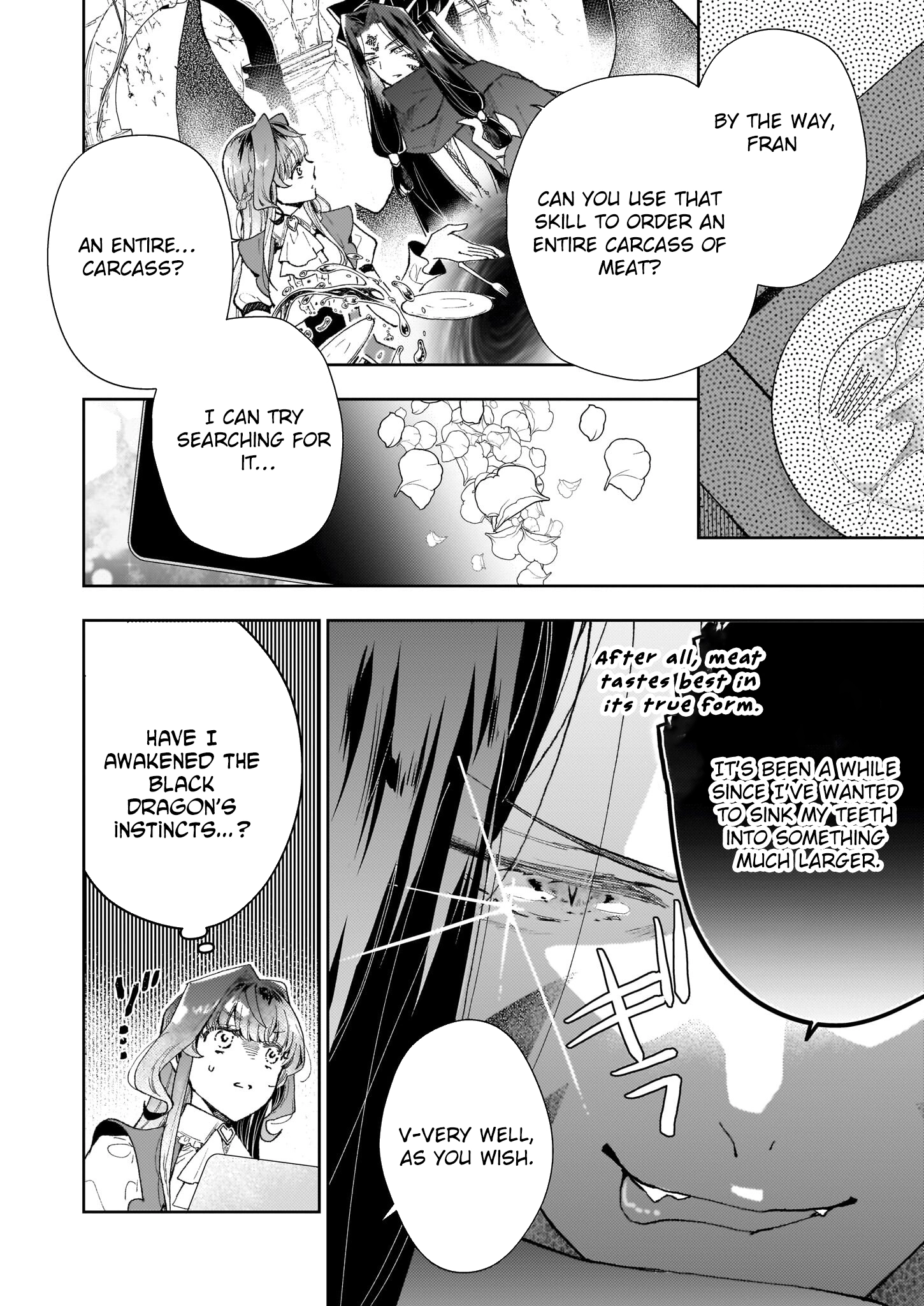 The Abandoned Sacrifice Feeds a Dark Dragon with Her "Delivery" Skill Chapter 5 - page 12